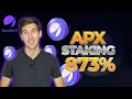 This is the most profitable Apollox coin STAKING ever 🚀 stake APX
