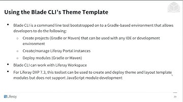 Front End Tools in Liferay 7.3 Front-End Dev