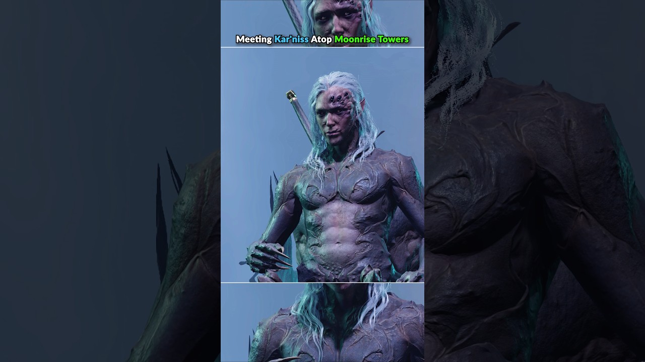 Meeting Kar'niss Atop Moonrise Towers - Baldur's Gate 3