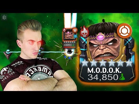 How to One Shot MODOK [Voice Dialogue Edit] | Marvel: Contest of Champions