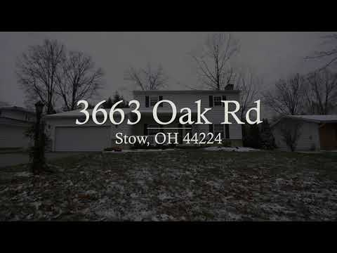 3663 Oak Rd, Stow, OH home video tour