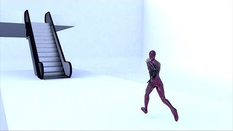 ESCALATOR feat JELLY MAN ( #3D , #BLENDER )