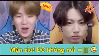 Mặn xỉu! Đỡ không nổi 😂 =))) | BTS funny moments