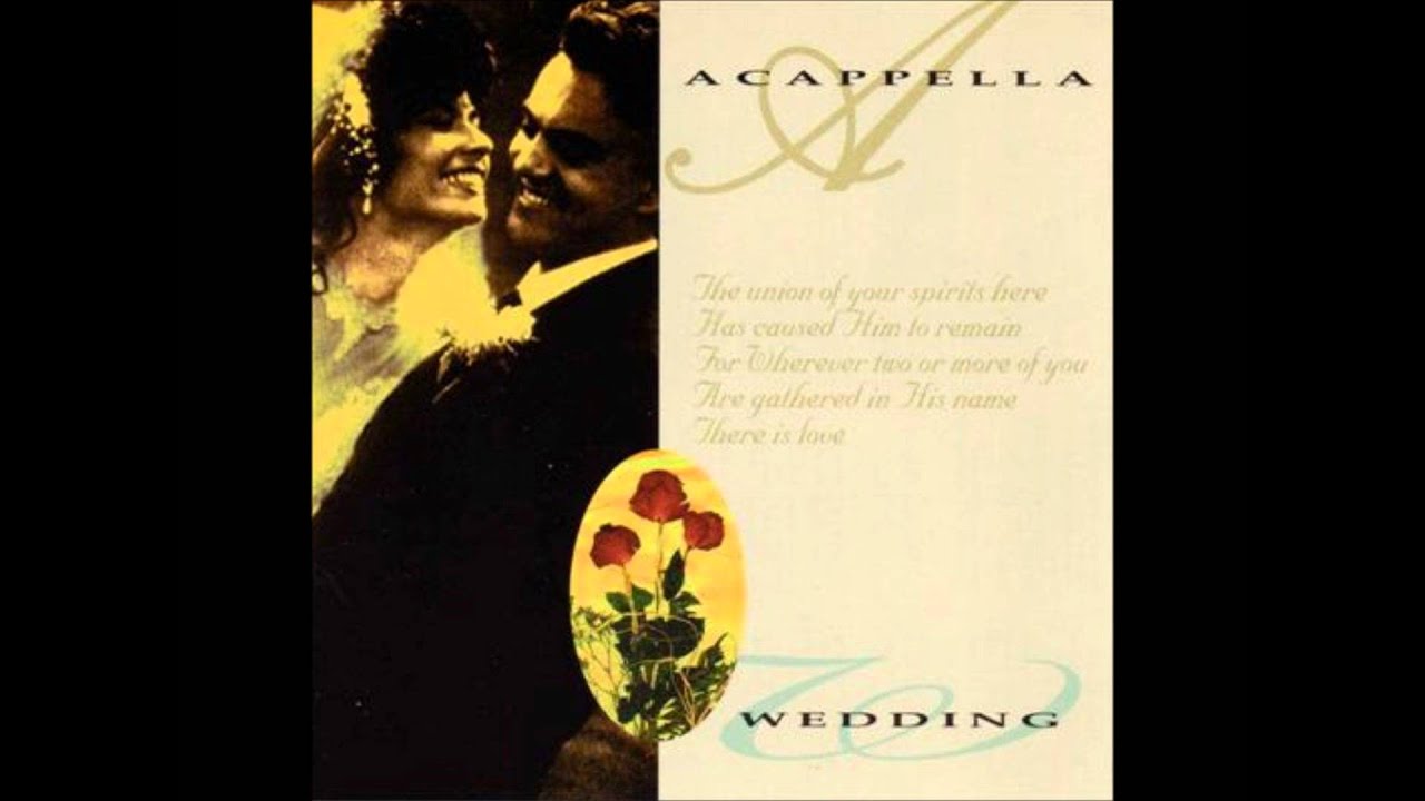 Acappella Company - A Whole New World [Wedding 1]