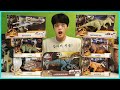 쥬라기월드 도미니언 안킬로사우루스 벨로시랩터 케찰코아틀루스 등..공룡 9마리 언박싱하기.