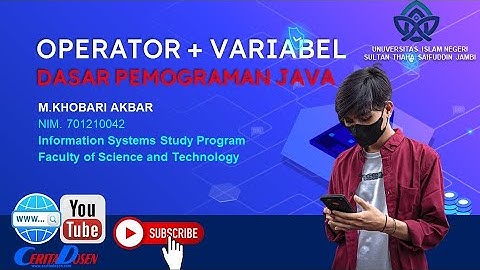 03 Studi Kasus Soal Operator  Permograman Java | M  Kobari Akbar