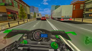 Traffic Rider - #EP82 (GREEN KASAWAKI HR2 IN HIGHWAY FULL SPEED)🤯 GAMEPLAY!🔥 screenshot 4