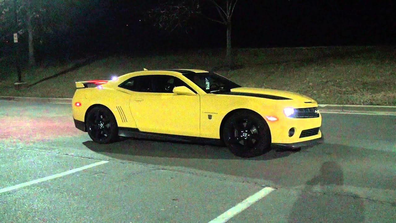 2012 Camaro Night Burnout