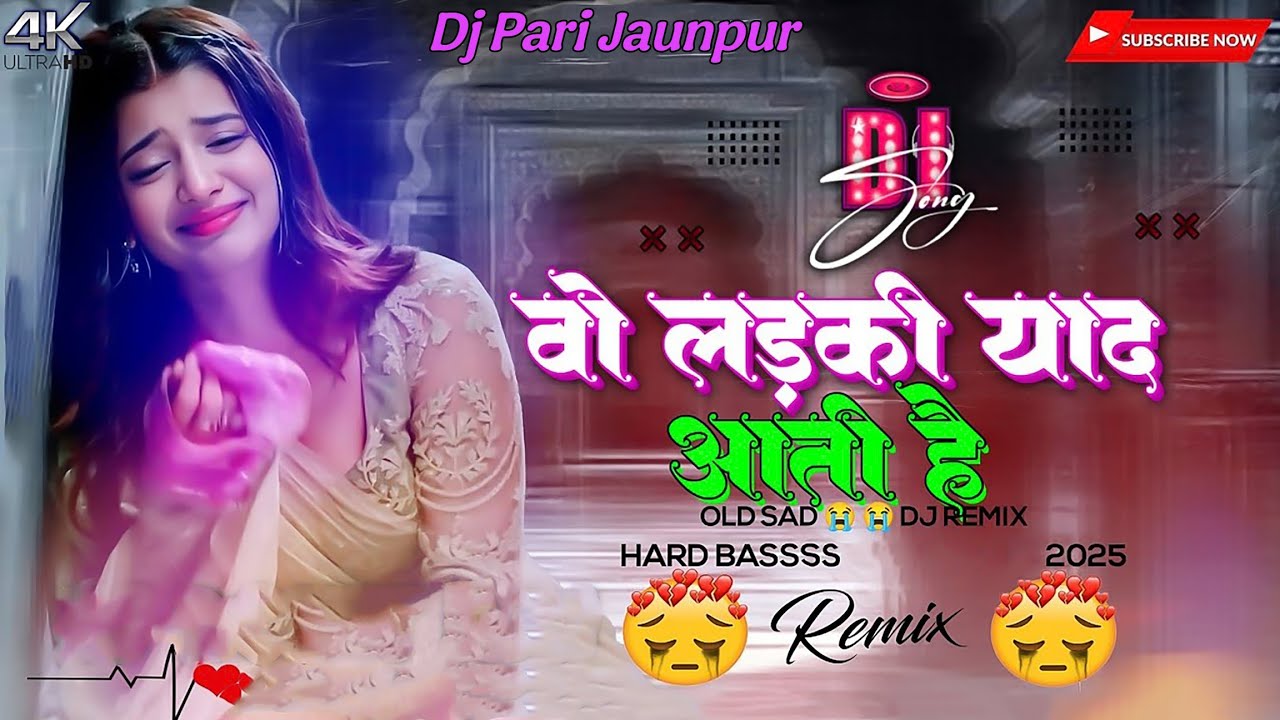 वो लड़की याद आती हैं Dj 💔Wo Ladki Yaad Aati Hai Dj Sad Bewafaai 2025😭Dj Sad Song Mix Dj Pari