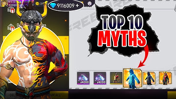 Top 10 Myths in Prime 8 Dino Bundle FREE FIRE ID😱🔥 ₹10,00,000 wasted - Garena Free Fire