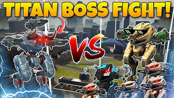 🔥 1VS6 MINOS VS DESTRIERS NEW SKIRMISH CONCEPT! || WAR ROBOTS ||