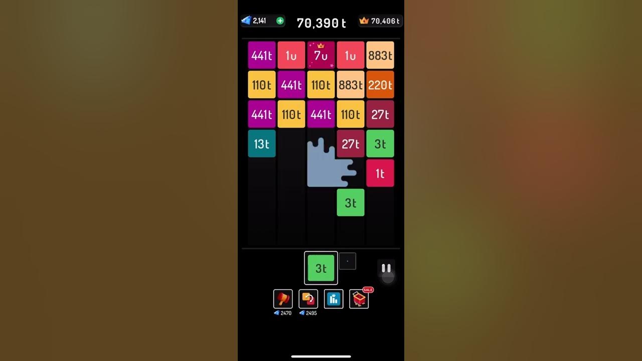 7u How to play X2 Blocks Incredible Strategy YouTube