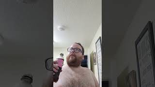 Trying Raspberry Ripple Flavoured Pepsi #raspberry #ripple #pepsi #trying #shorts #shirtless