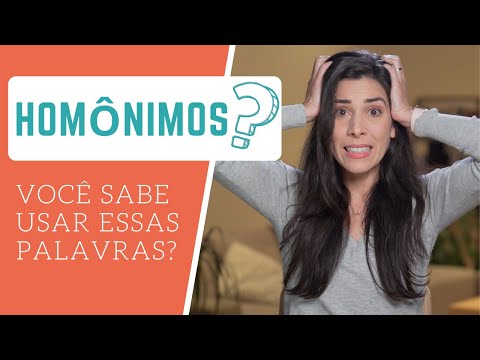 Can you use these words? | Homonyms in Portuguese