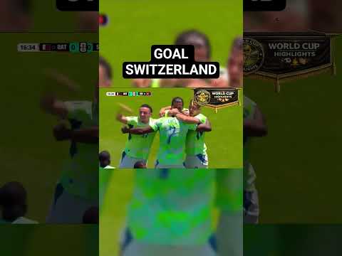 🏆 Switzerland Scores from the Spot! 🇨🇭⚽ | Cool Penalty Finish 🔥📌 #fifaworldcup