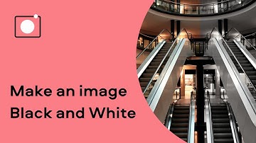How to make an image black and white | photo editing (Tutorial 2020)