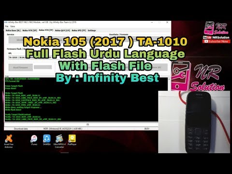 How To Flash Nokia 105 Ta-1010 By Infinity Best
