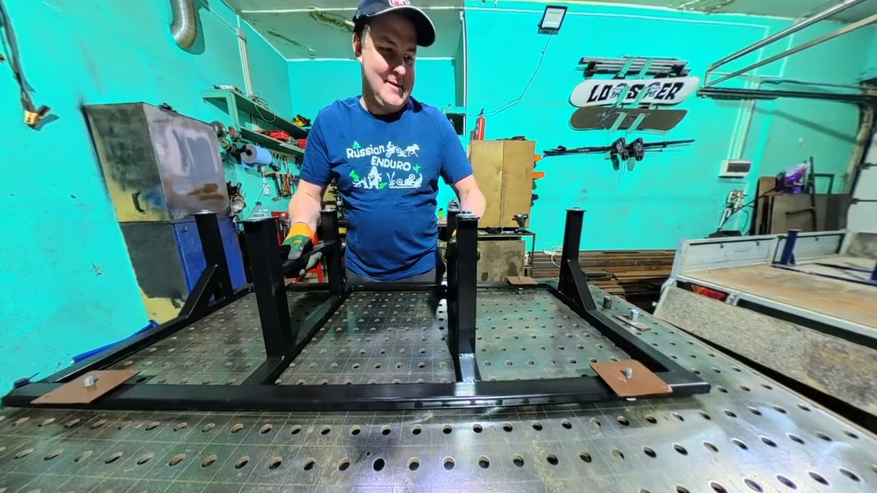 Обзор креплений для эндуро в прицеп.