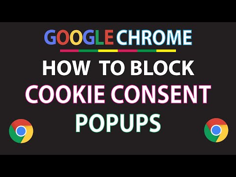 How To Block The Cookie Consent Notices In The Chrome Web Browser | PC |
