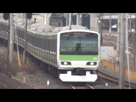 山手線E231系（542編成）西日暮里駅発着【FHD】