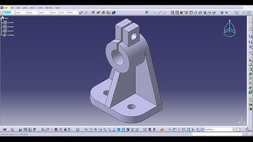 Catia V5  Part Design Tutorials for beginners | Exercise No 21