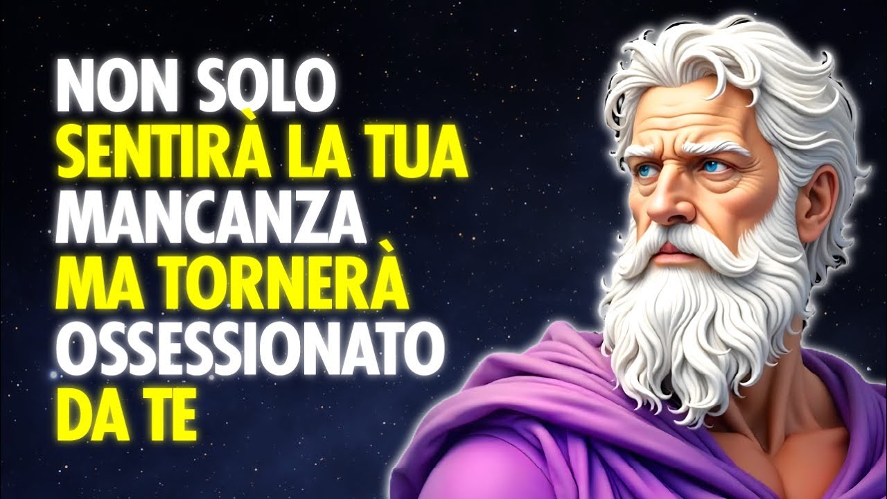COME RENDERE QUALSIASI PERSONA OSSESSIONATA DA TE | Stoicismo