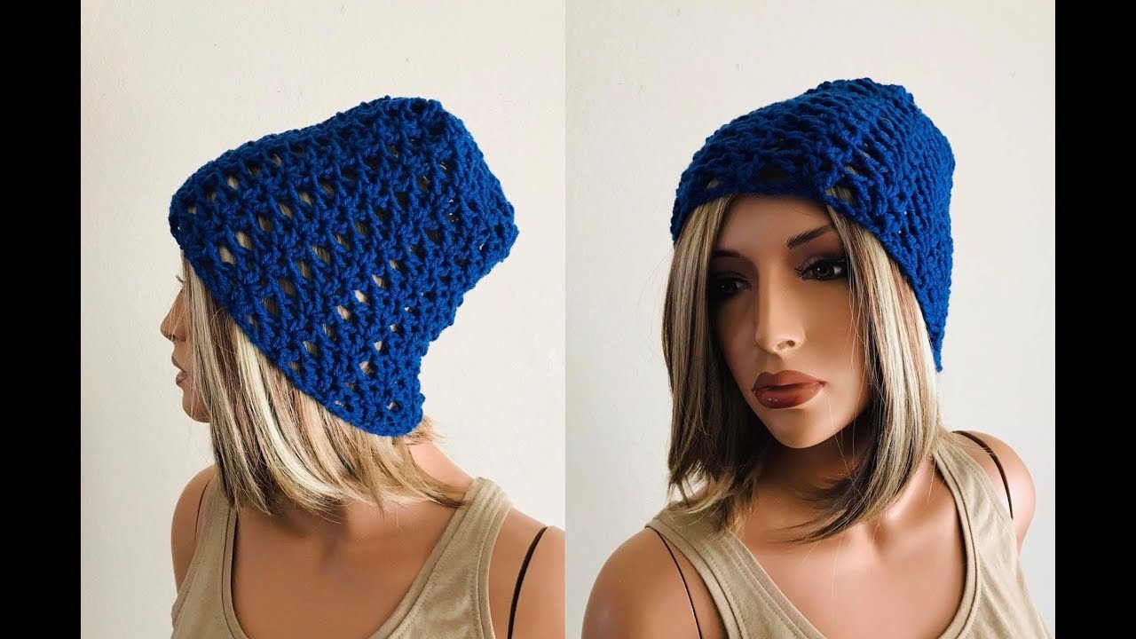 How to Crochet a Beanie Hat Pattern 834│by ThePatternFamily YouTube