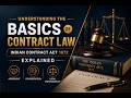 Understanding the Basics of Contract Law | Indian Contract Act 1872 Explained #law
