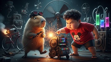 Capybara thiên tài và những phát minh không ngờ tới 