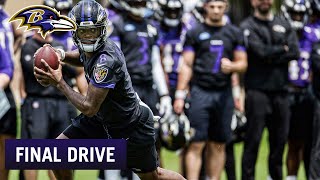 Lamar Jackson Focused on Improving Ball Security  | Ravens Final Drive