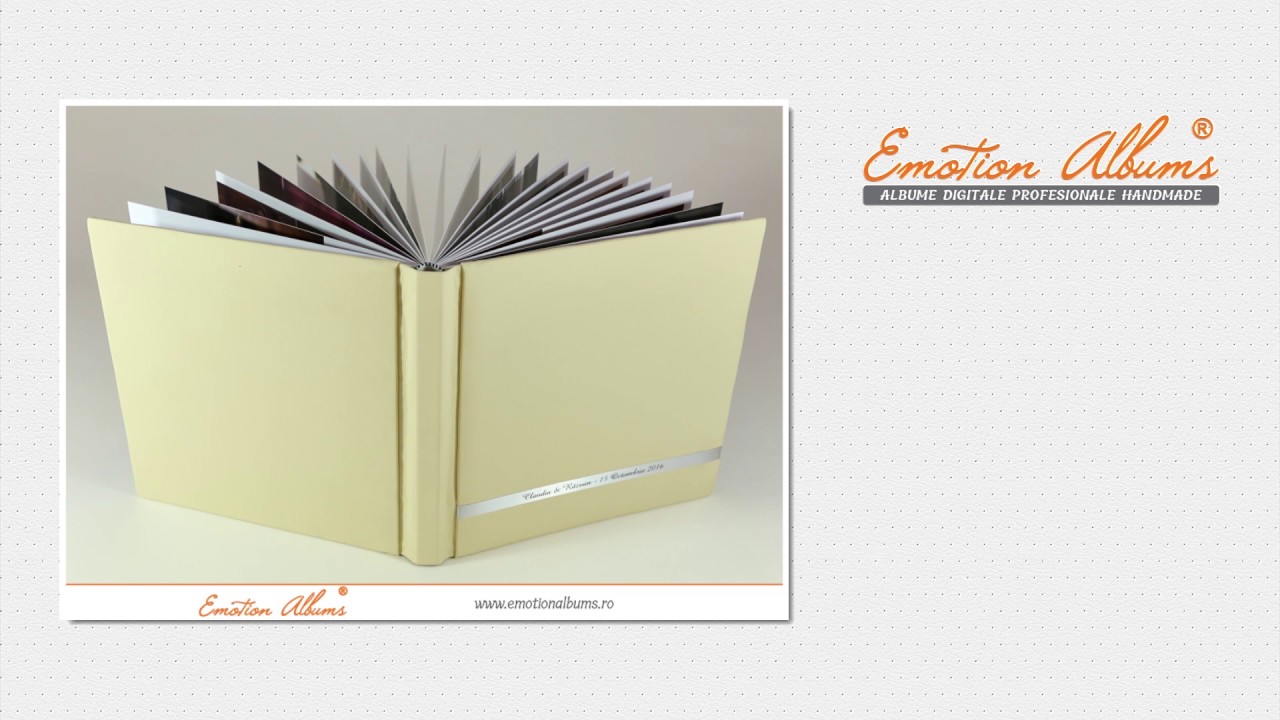 Album foto cu banda metalica | Albume digitale handmade profesionale | Emotion Albums