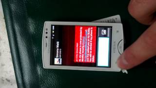 Xperia mini problem Multi-touch