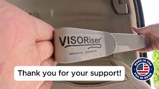 VISORiser Instructions