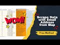 How to Scrape Data from Google Maps for Free with Email | Cold Outreach Made Easy for Marketers!