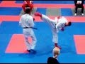 1 DKV Deutsche Meisterschaft Karate 2016  Jens Zimmermann vs. Heiko Latocha Ilsenburg