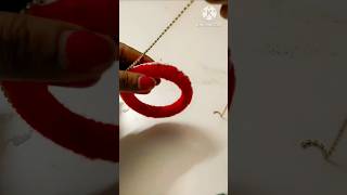 🤩Old bangles convert to new 👌#shortsfeed #ytshorts #crafting #DIY #पुरानी चूड़ियों को नया Look दे।