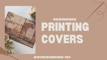 HOW TO PRINT BOOK COVERS