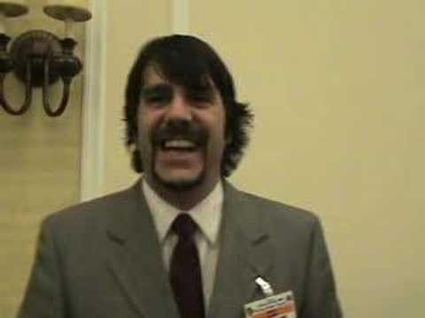 Ron Paul, Nashua: 48 Hours Before 2008 NH Primary With WWE's " KANE " Glen Jacobs Part 3