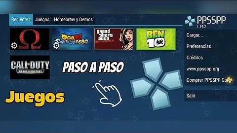 Cómo Instalar Juegos en PPSSPP Para Android Facil Y Rápido 2025 ✅