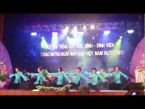 Video Giaỉ nhất Múa QUÊ TÔI - XNK 15C (20/11/2012) - youtube