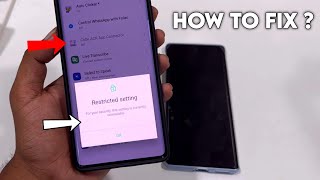 Restricted Settings Problem in Infinix Mobile | Fix Restricted Settings in Android 13/14 Hindi