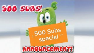 Aronqqwe - 500 Subs Special - Announcement
