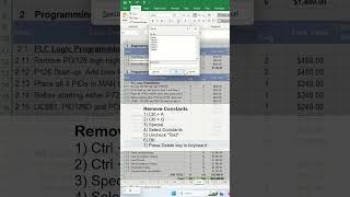 Deleting Constants while keeping formulas In Excel - Excel Tips and Tricks #shorts #fyp