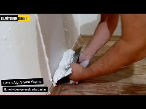 Video: Alçı Harcı: Oranlar Ve Kompozisyon, Duvarları Kendi Elinizle Sıvamak Için Nasıl Seyreltilir, Dekoratif Sıva Nasıl Yapılır