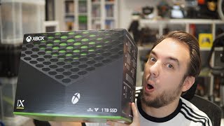 XBOX SERIES X UNBOXING - Full Retail Version