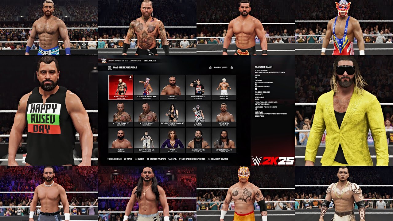 WWE 2K25: CAWS THAT YOU NEED TO DOWNLOAD | COMMUNITY CREATIONS ...