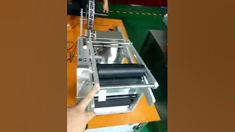 How to install wrap labeling machine date coder