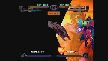 MvC2: Reversal Battle - Congo2509 (Magneto) vs Khaos (Storm) .:10.21.20:.