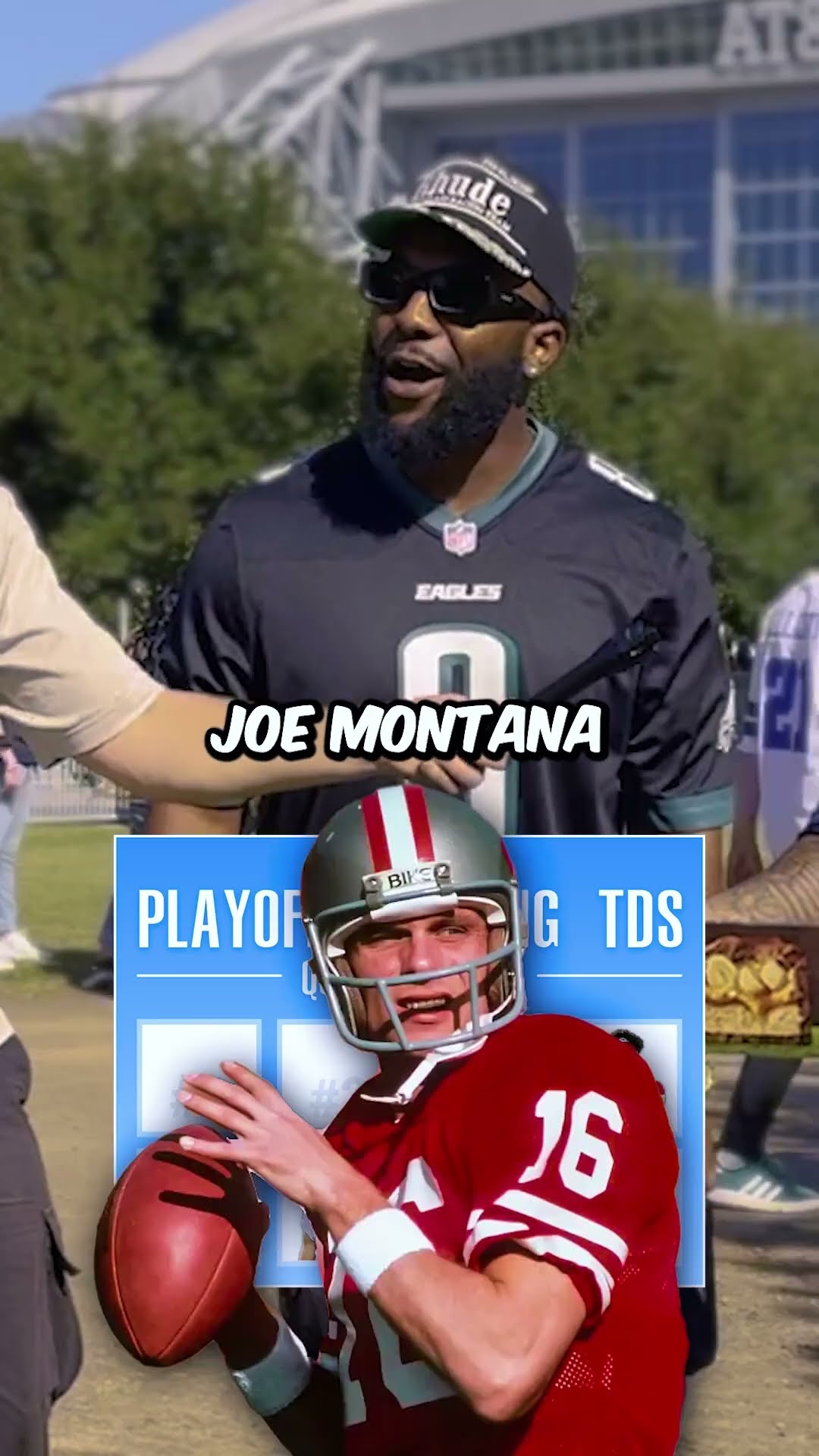 Besides Brady, Which 8 Quarterbacks have the most Playoff Touchdowns? @SnickersBrand@bebida.tailgate