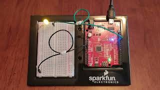 SIK Circuit 1A: Blinking an LED | Hello World in Morse Code